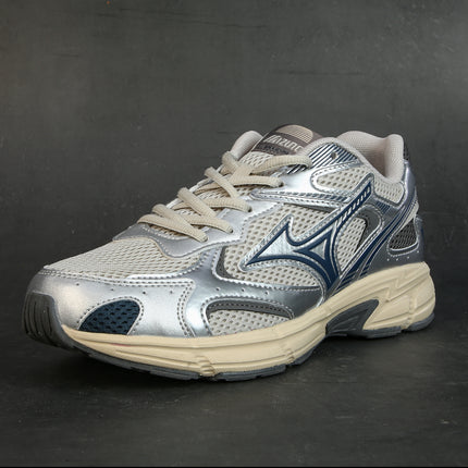 Mzno Chrome Cream & Deep Navy
